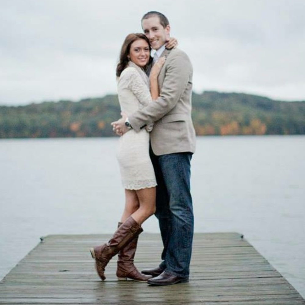 Forever 21 Cream Lace Dress